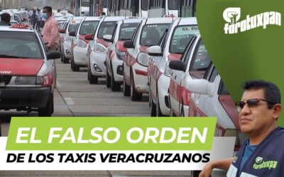 El falso orden de los taxis veracruzanos
