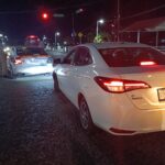 Choque por alcance en el centro de Tuxpan deja una persona lesionada