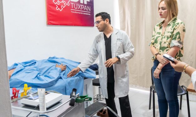 DIF Tuxpan fortalece sus servicios médicos con un nuevo electrocardiógrafo