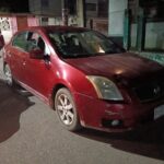 Choque en el Centro de Tuxpan deja daños materiales y un joven lesionado
