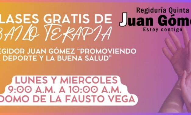 Bailoterapia para Todos en Tuxpan