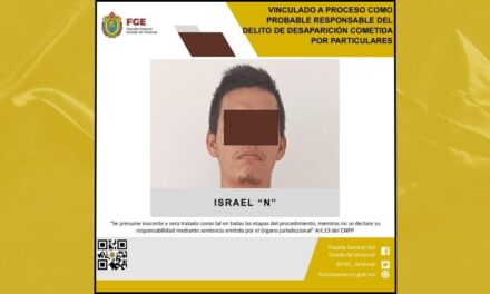 Ratifican prisión preventiva a imputado por desaparición en Tuxpan