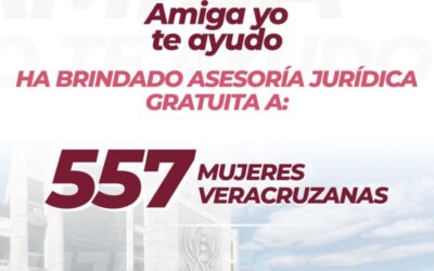 Poder Judicial de Veracruz amplía cobertura del programa “Amiga yo te ayudo”