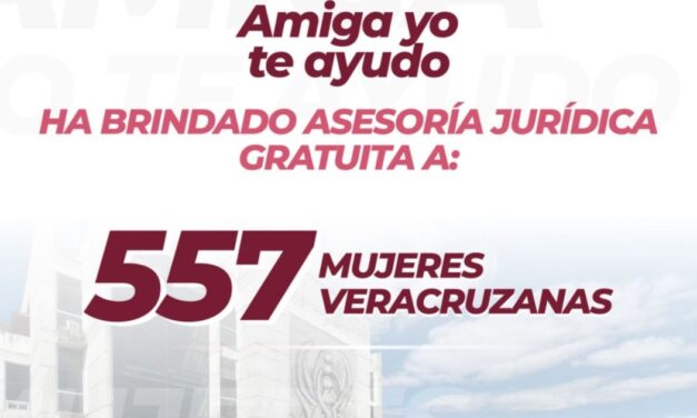 Poder Judicial de Veracruz amplía cobertura del programa “Amiga yo te ayudo”
