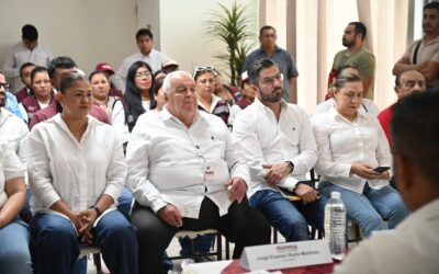 Daniel Cortina refrenda unidad y organización de Morena en reunión estatal