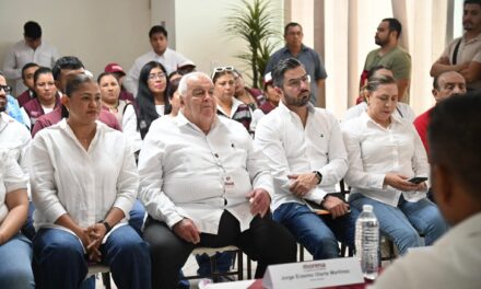 Daniel Cortina refrenda unidad y organización de Morena en reunión estatal