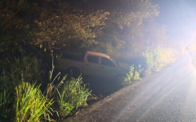 Se sale de la carretera a la altura del Alto de San Lorenzo