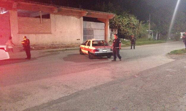 ¡Se le peló al Taxista!