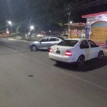Choca contra auto estacionado en la colonia Burocrática