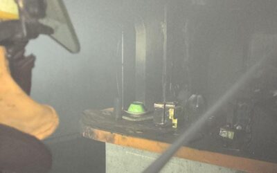 Se incendia vivienda en la colonia Ruiz Cortines