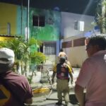 Incendio en vivienda de Infonavit Tulipanes moviliza a vecinos y bomberos
