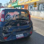 Velocidad y semáforo nuevo dejan otras víctimas en el centro de Tuxpan