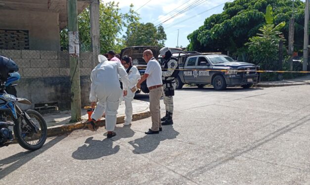 Identifican al hombre asesinado en ataque armado frente a tienda de abarrotes en Tuxpan