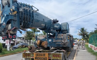 Trabajador resulta electrocutado mientras levantaba cables en La Calzada, Tuxpan