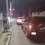 Accidente vial en la colonia El Esfuerzo deja un lesionado leve en Tuxpan