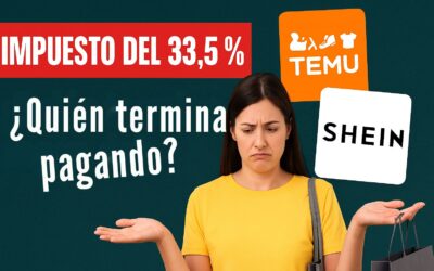 El impuesto que no paga Shein ni Temu, sino tú