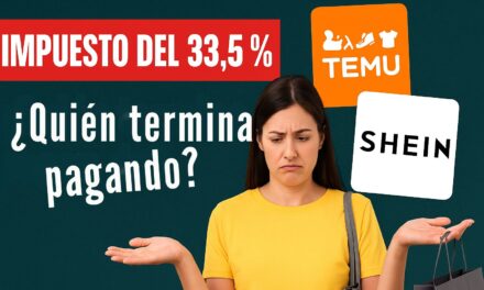 El impuesto que no paga Shein ni Temu, sino tú