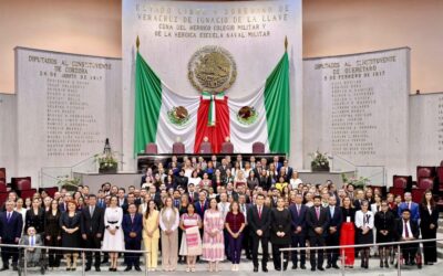 Poder Judicial del Estado de Veracruz participa en la histórica toma de protesta en el Congreso del Estado