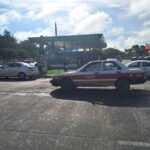 Choque frente a la gasolinera del Bateador