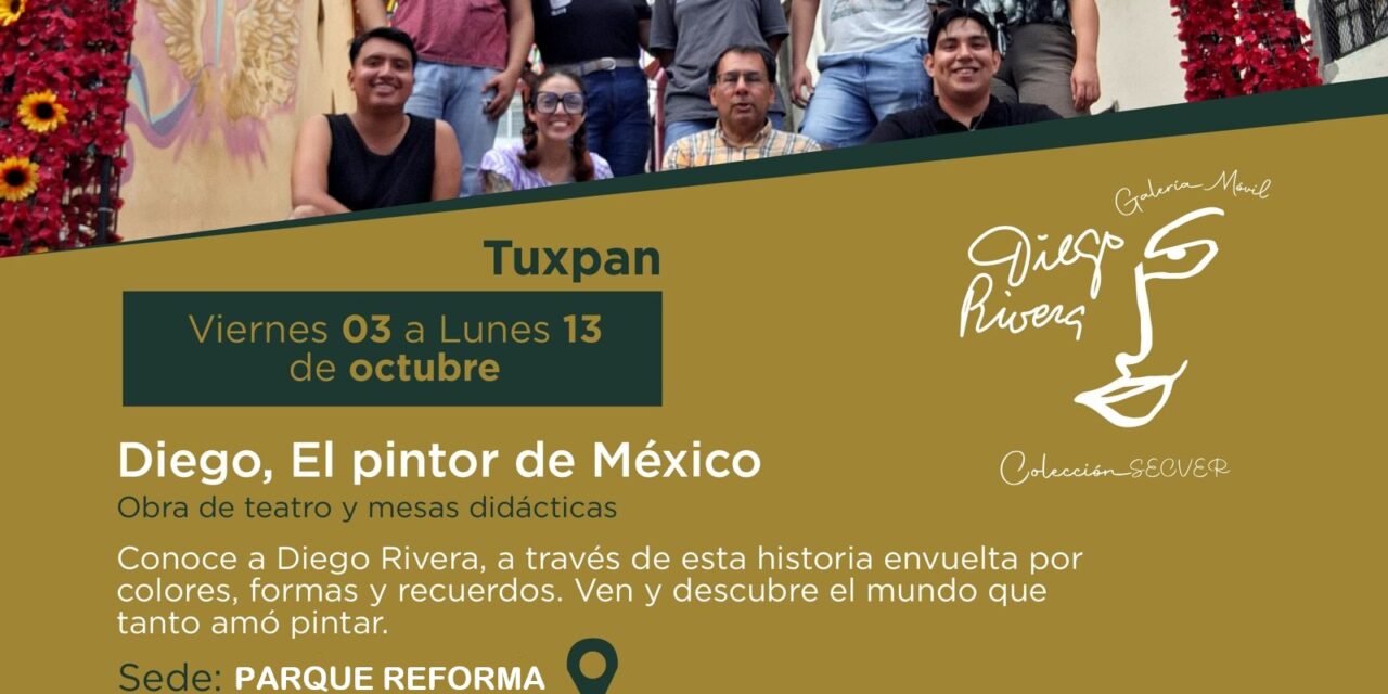 Mañana es la gran inauguración de la Galería Abierta Diego Rivera