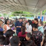 Daniel Cortina continúa estableciendo canales de comunicación y atención en comunidades tuxpeñas