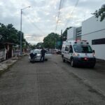 Choque entre particular y taxi en Tuxpan deja dos lesionados