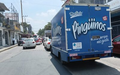 Hicieron el «Trenecito» en la colonia La Rivera
