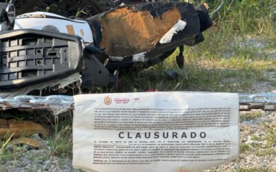 Clausuran corralón clandestino en el Camino a Juan Lucas