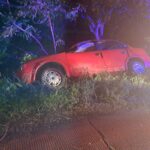 Localizan vehículo abandonado tras accidente en la carretera a Cobos