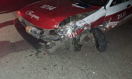 Accidente en «Los Kilómetros» incrementa el “Taxichocómetro”