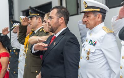 El alcalde Dr. Jesús Fomperoza Torres encabezó la Ceremonia del Grito de la Independencia