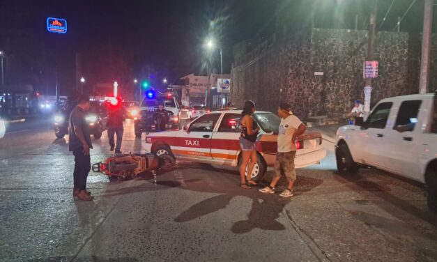 ¡Chocazo en el Demetrio Ruíz! Una mujer herida