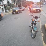 Motociclista lesionado en choque por alcance en la carretera Tuxpan–Tampico