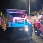 Guardia Nacional frustra fuga de chofer que chocó camión materialista