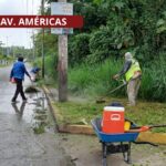 Se intensifica la atención de áreas verdes y recolección de basura