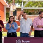 Acompaña el Regidor Amado Gutiérrez al inicio de obra de construcción de dos aulas en la primaria “Minerva” de Cobos