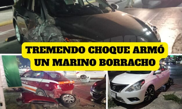 Terrible accidente con lesionados en el Centro: el responsable fue un marino y aún no ha sido puesto a disposición