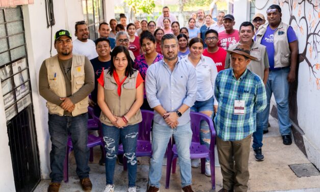 Cortina fortalece infraestructura en la Delegación de Bienestar con entrega de luminarias