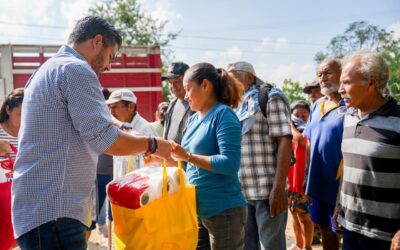 Daniel Cortina continúa trabajando con convicción y responsabilidad por las familias tuxpeñas
