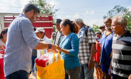 Daniel Cortina continúa trabajando con convicción y responsabilidad por las familias tuxpeñas