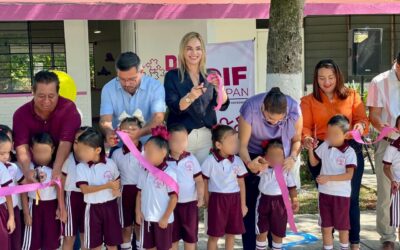 DIF Tuxpan entrega rehabilitación del CAIC Ojite