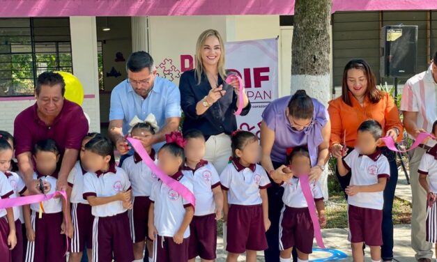 DIF Tuxpan entrega rehabilitación del CAIC Ojite