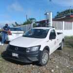 Maniobra en reversa provoca choque en la colonia Las Lomas