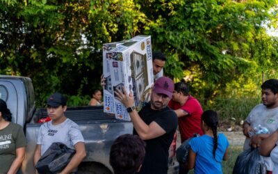 A paso firme siguen las brigadas de apoyo a familias damnificadas impulsadas por Daniel Cortina