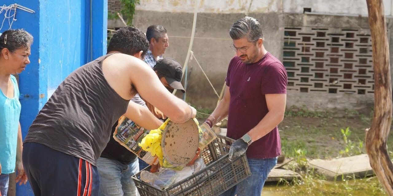 Daniel Cortina refuerza su trabajo imparable con limpieza y apoyo al Infonavit CANACO