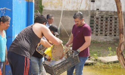 Daniel Cortina refuerza su trabajo imparable con limpieza y apoyo al Infonavit CANACO