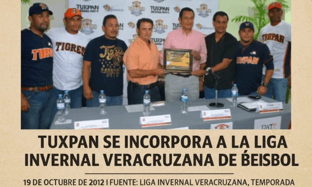 Tuxpan se incorpora a la Liga Invernal Veracruzana de Béisbol