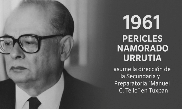 Péricles Namorado Urrutia asume la dirección de la Secundaria y Preparatoria “Manuel C. Tello” en Tuxpan