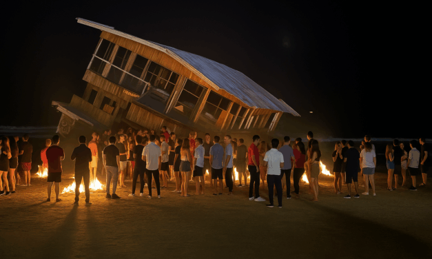 La creciente del río Tuxpan desprende el edificio flotante del restaurante El Atracadero