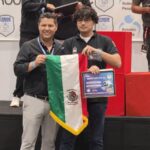 Triunfo internacional del tuxpeño Emiliano Montiel Cáceres en el Robotic People Fest 2025